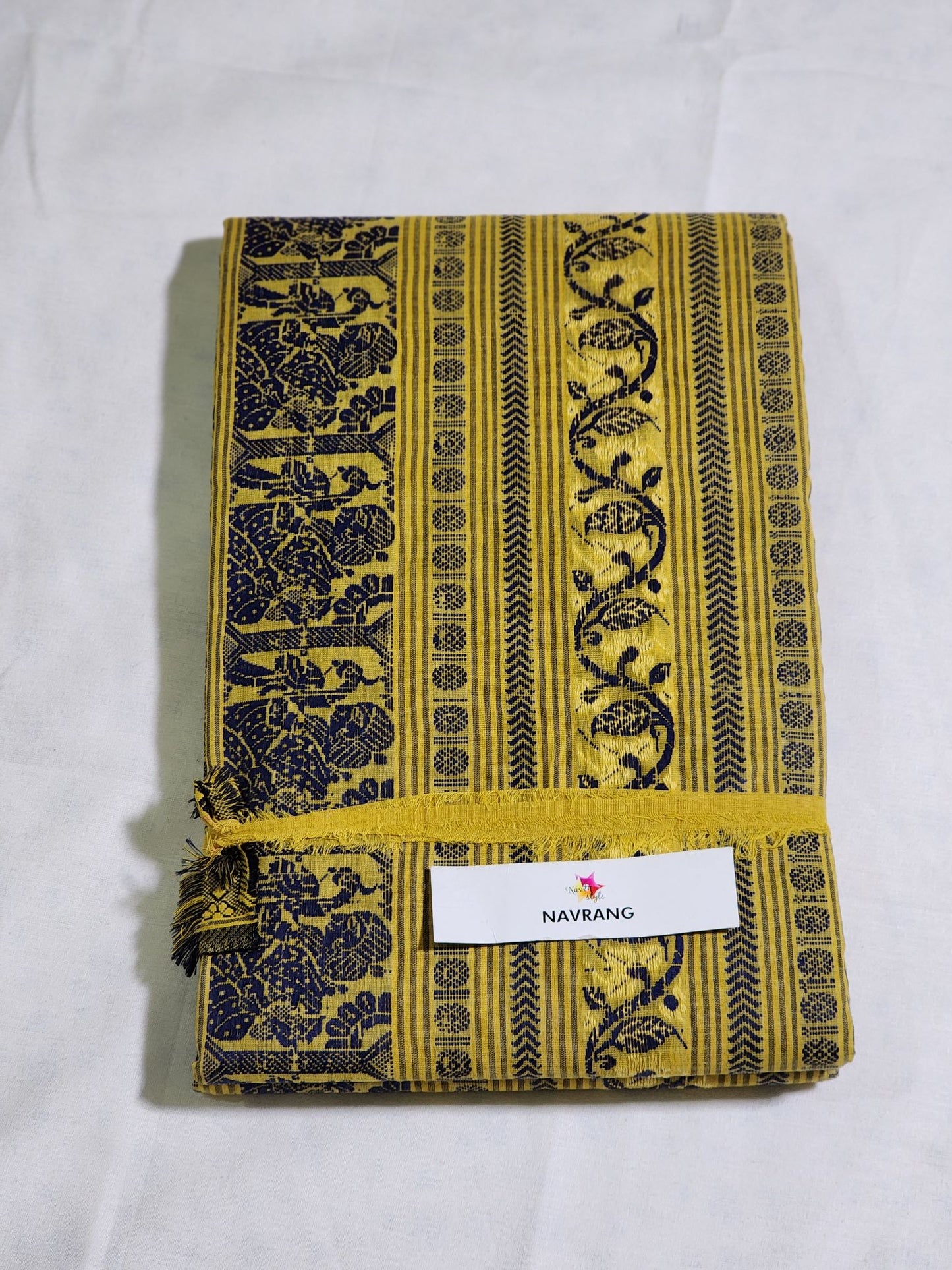 Tant saree olive green