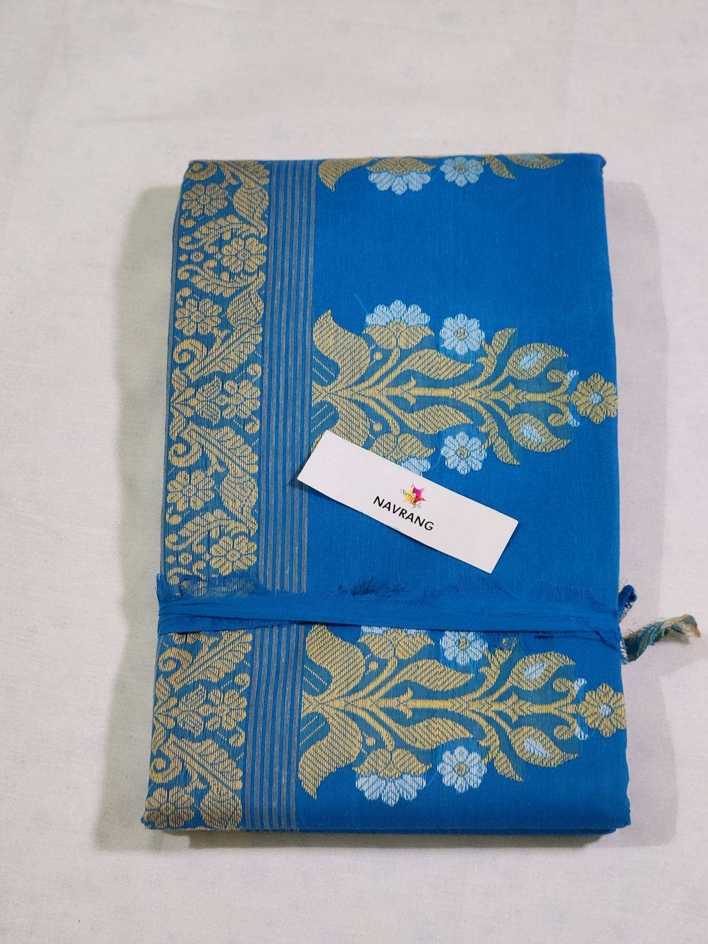 Tant Saree skyblue
