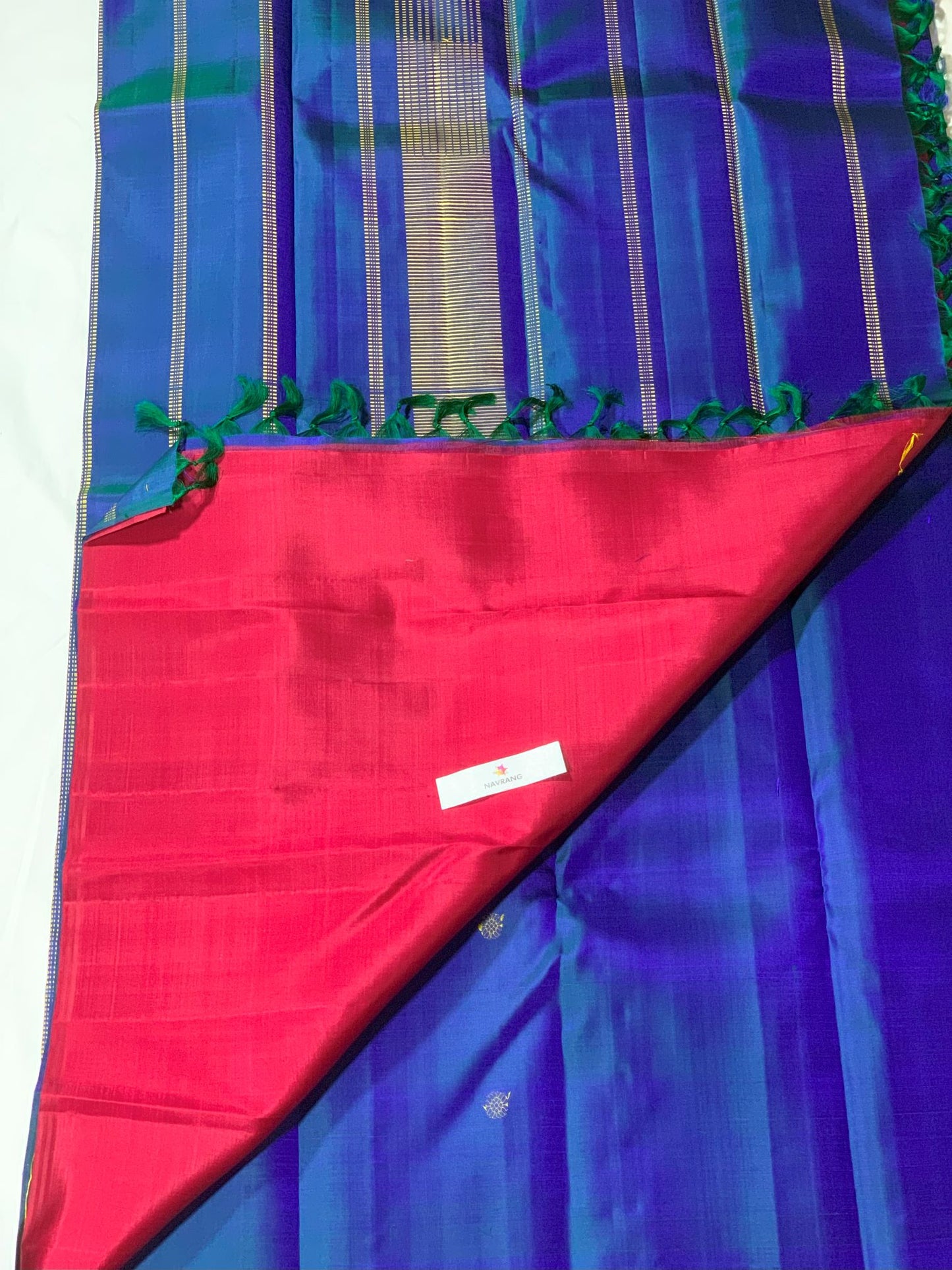 No Zari Pure Silk Kanjivaram Saree
