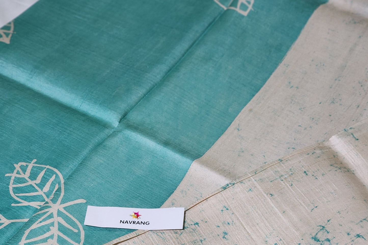 Handpainted /handcrafted Silk Saree