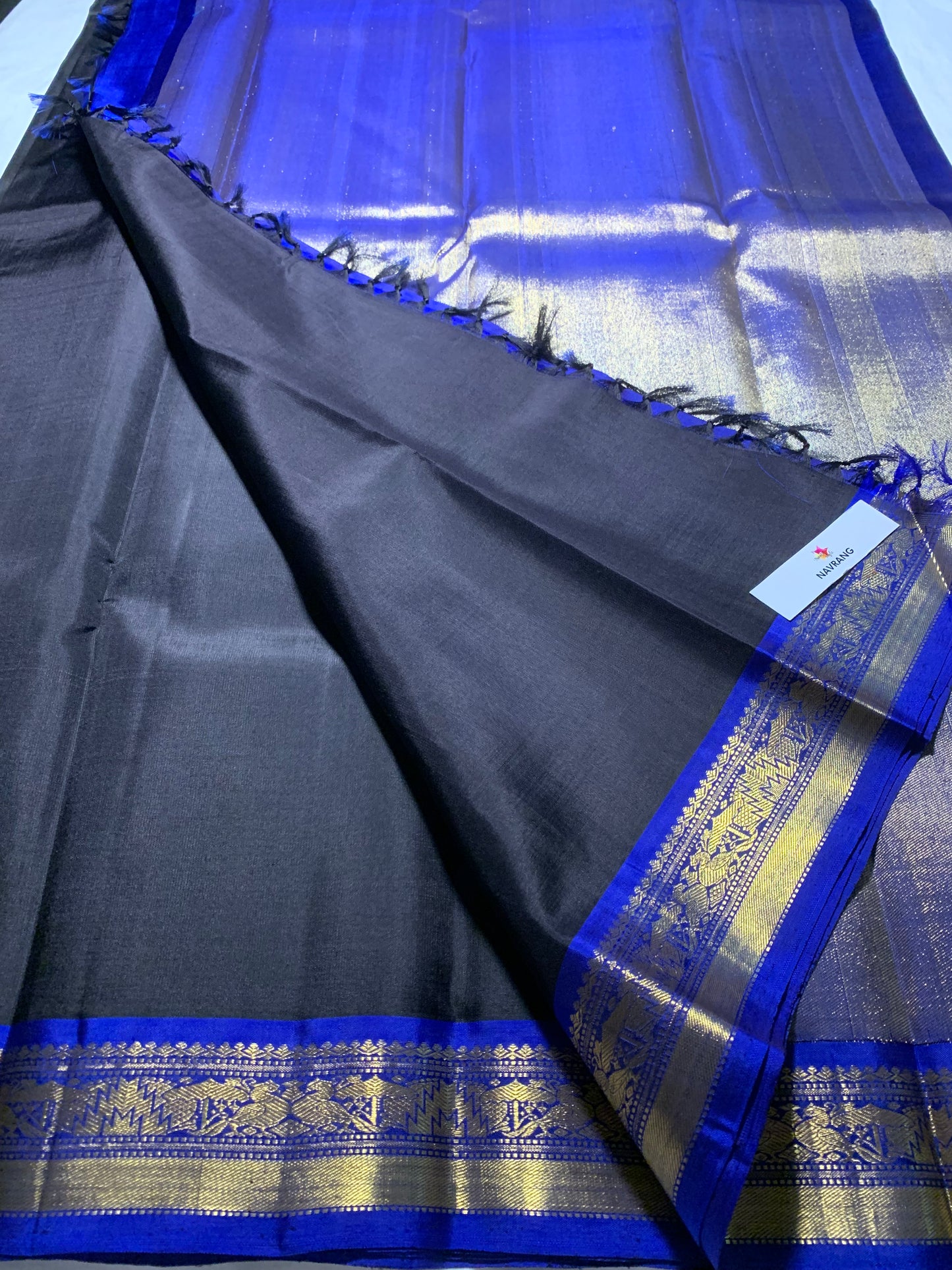 Pure Kanjivaram Silk Saree with Real Zari