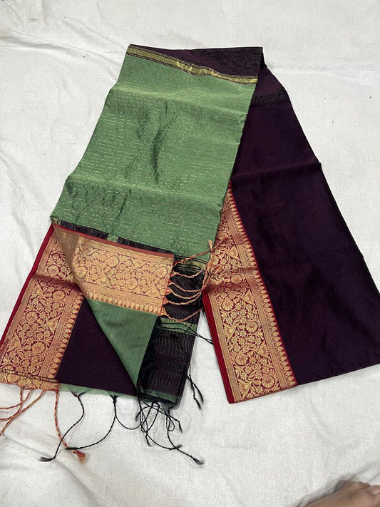 Festive glow Maheshwari silk cotton saree