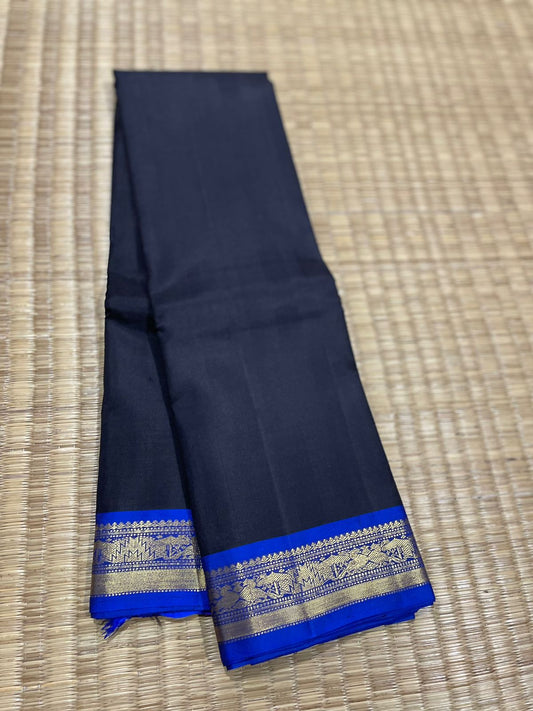 Pure Kanjivaram Silk Saree with Real Zari