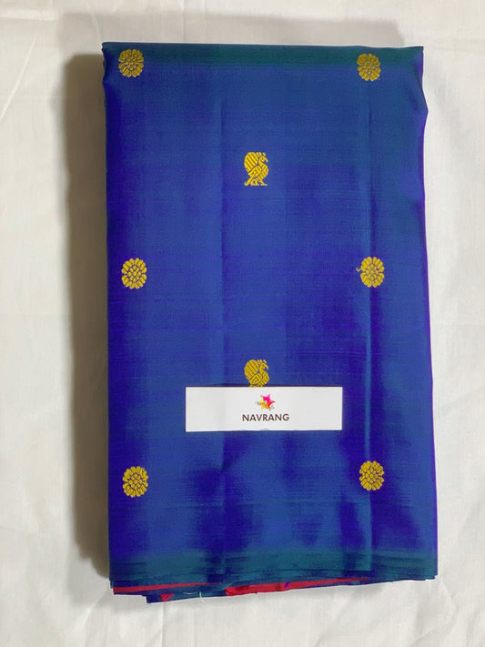 No Zari Pure Silk Kanjivaram Saree